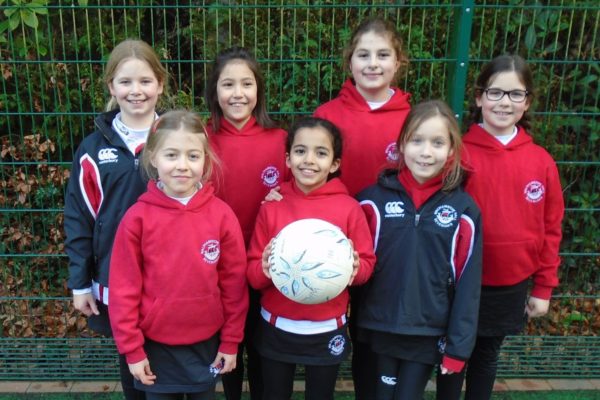 U10 Netballers win 4 out of 4 matches
