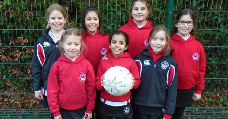 U10 Netballers win 4 out of 4 matches
